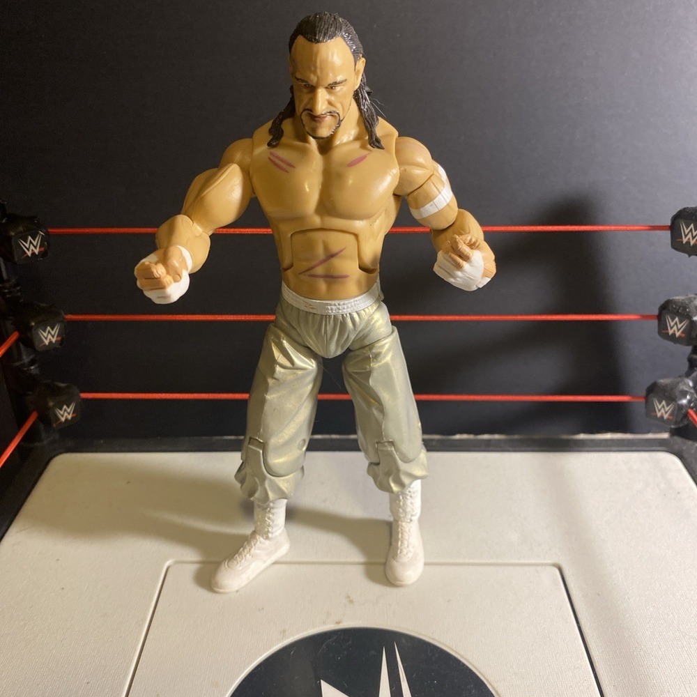 WWE Jakks Pacific Sabu Deluxe Aggression 2005 Action Figure ECW Wrestling 7" Wwf